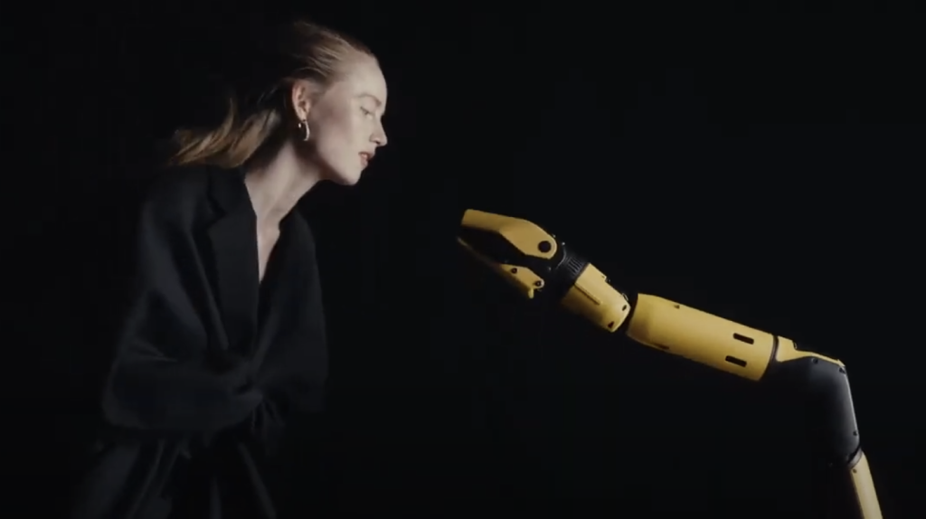 Boston Dynamics' Spot robotic dog at Paris Fashion Week 2023
