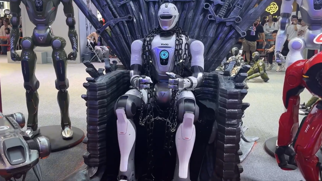 EngineAI T-800 humanoid robot prototype