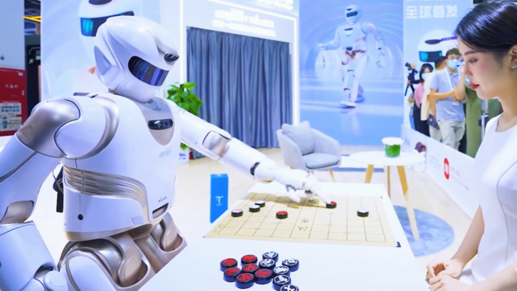 UBTECH Walker X at the 2021 World Artificial Intelligence Conference (WAIC) in Shanghai