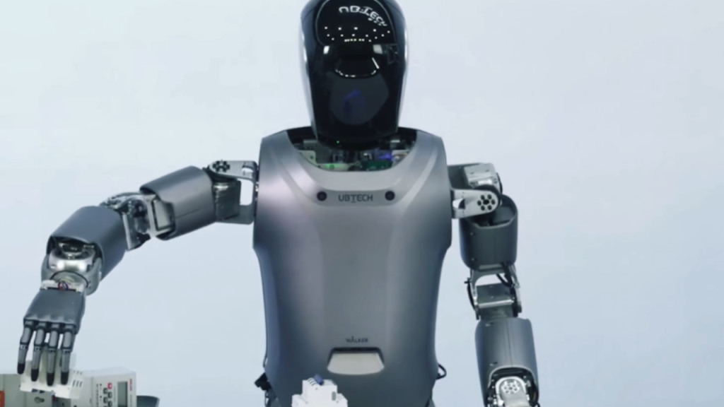 UBTECH Walker S industrial humanoid robot