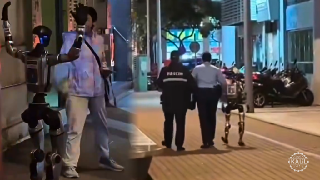 China robot arrest in Macau