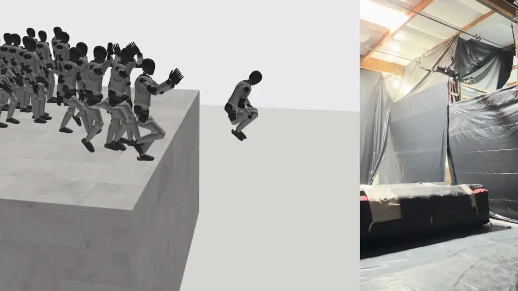 Figure 02 robots train in simulation and reinforcement learning to jump into melted metal
