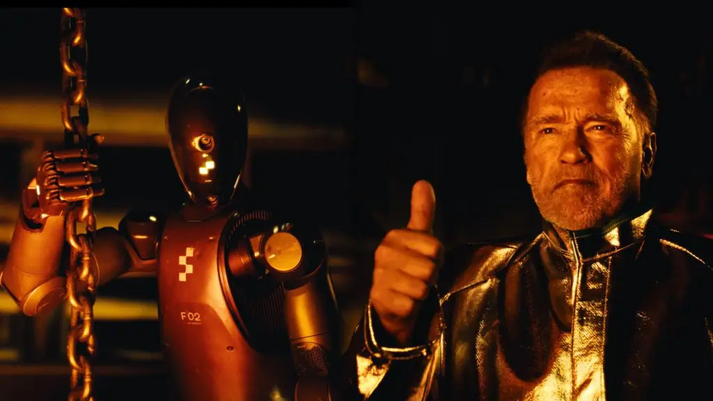 Figure 02 and Arnold Schwarzenegger