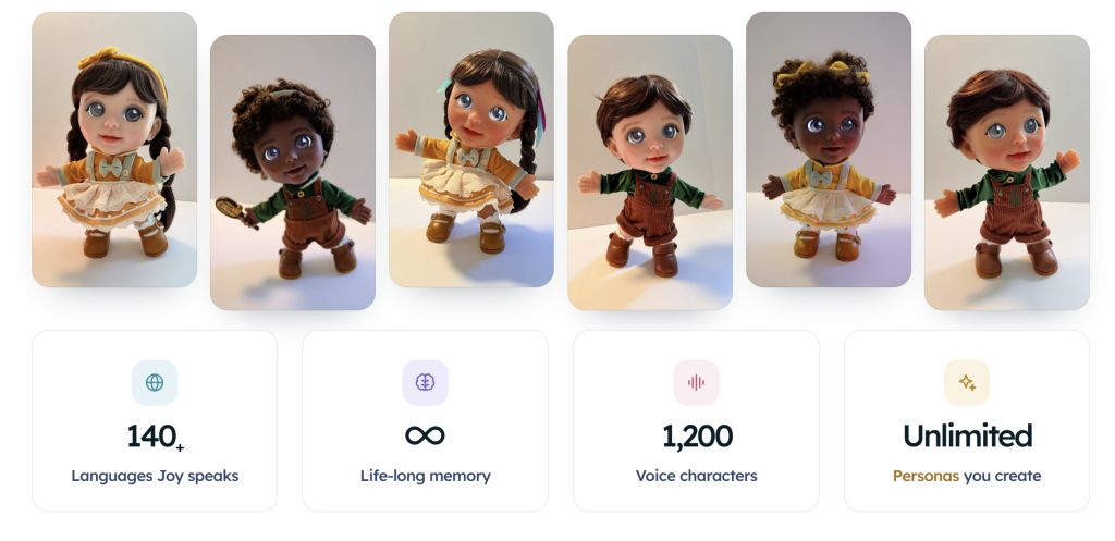 Spiritify's Joy robots