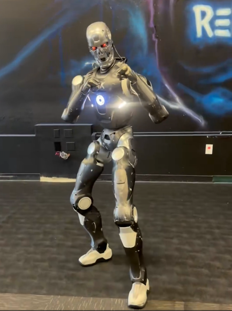 REK's Terminator 2 humanoid robot