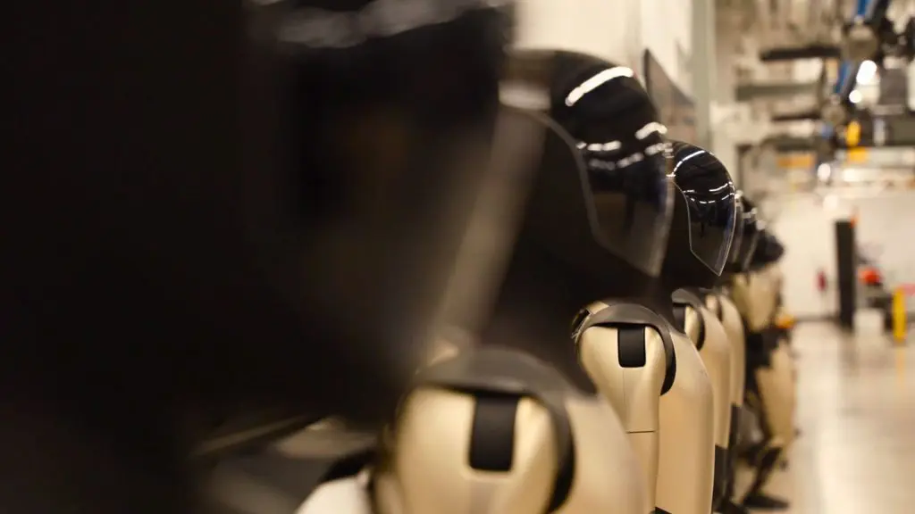 Tesla Optimus humanoid robots