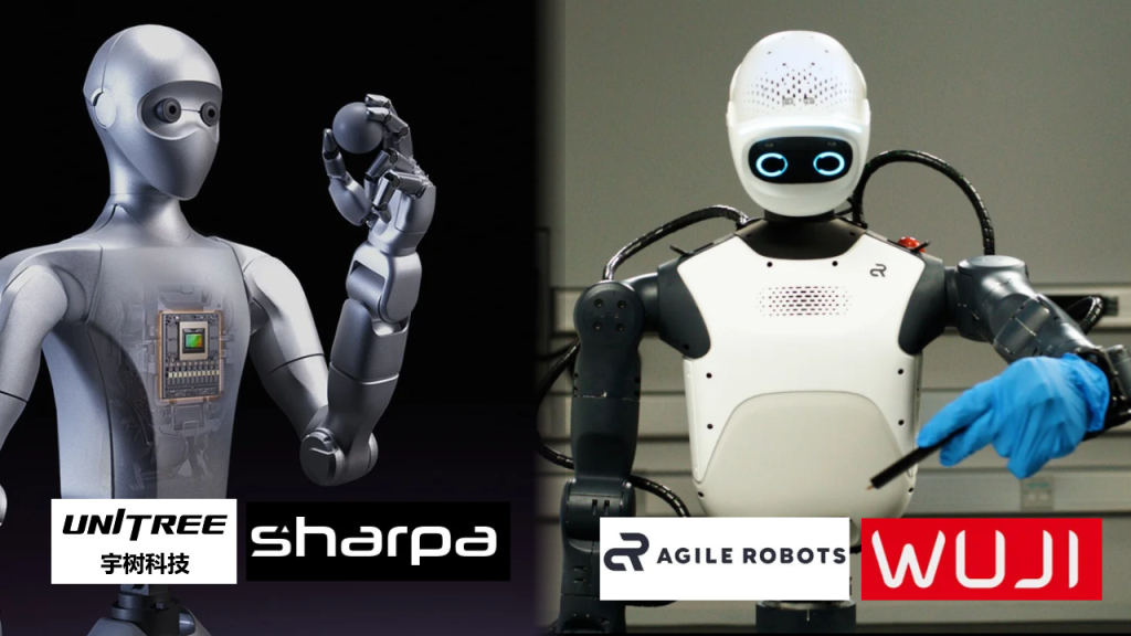 Unitree and Agile Robots NVIDIA reference humanoids