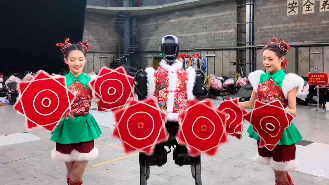 China’s AI Robots Play Big Part in 2025 Lunar New Year