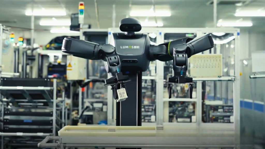Lumos Robotics' MOS 2 AI robot worker (Source: Lumos Robotics)