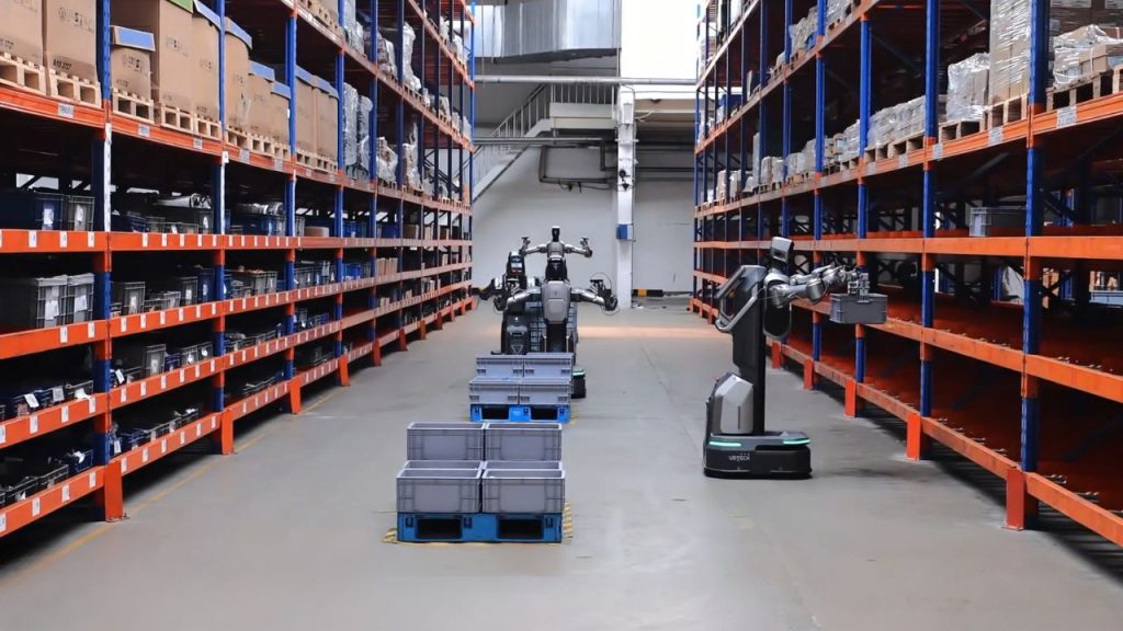 UBTECH Cruzr Y1 robots work as part of intelligent swarm